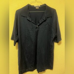 MARTIN PGA Tour Dark Blue Men's Casual Shirt